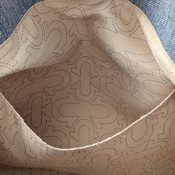 BNWT - True Religion Light Blue Denim Tote/Crossbody/Shoulder/Beach/School Bag - Picture 8 of 16